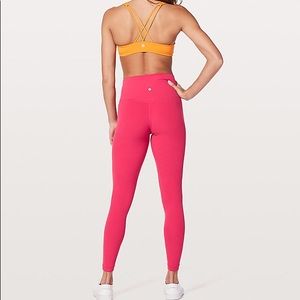 Lululemon align pant 28” Fuchsia Hot Pink 6